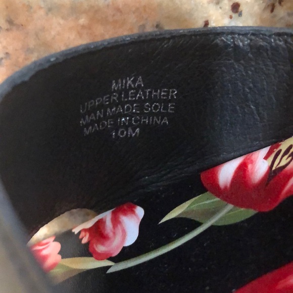 Jeffrey Campbell Leather Tulip PlatformHeel Sandal - Picture 7 of 8